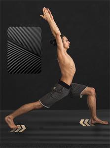 Tapis de yoga épaissi absorbant les chocs, vente en gros, tapis antidérapant pour hommes, pour débutants - Product Image 4