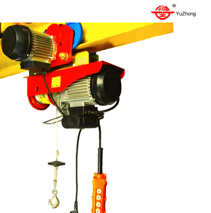 Mini palan électrique 220V nouveau 200kg-400kg câble métallique grue ascenseur Machine outils de levage pour hôtels - Product Image 6