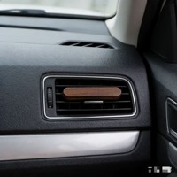 Diffuseur de parfum pour voiture en bois de luxe Prue, évaporation naturelle, parfum longue durée, clip de ventilation, décoration, marque MILANDA, 2 ans