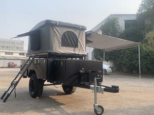 <span class=keywords><strong>Caravana</strong></span> extra cerrada toldo extendido ABS carcasa dura techo superior tienda de remolque - Product Image 6