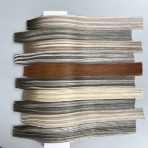 Extensiones de cabello de alta calidad Genius Weft Extensiones de cabello humano doble dibujado Body Wave Genius Weft 100% Cabello humano - Product Image 6