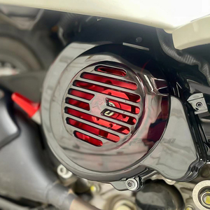 Pour <span class=keywords><strong>Vespa</strong></span> Sprint Primavera S LVX 150 Scooter ABS couvercle de ventilateur sortie d'air garde carénage décoration accessoires - Product Image 2