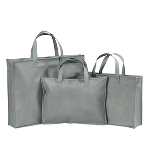 Custom Handheld Non-woven Clothing <strong>Storage</strong> <strong>Bags</strong> Zipper Pillow Home Textile Pillow Quilt Packaging Non Woven <strong>Bag</strong> with Zipper - Product Image 1