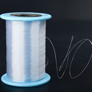 สายเอ็นตกปลาใสแบบไม่ยืดหยุ่น ขนาด 0.25 0.3 0.4 0.5 0.6 0.7 0.8 1.0 มม. สำหรับงาน DIY เครื่องประดับ ร้อยลูกปัด ถักทอ - Product Image 1