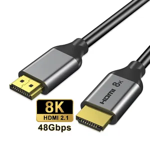 8K HDMI Cable HDMI 2.1 Wire for Xiaomi Xbox Serries X PS5 PS4 Chromebook Laptops 120Hz HDMI Splitter Digital Cable Cord 4K