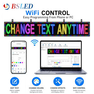 RHX8-Q1C RHX8-Q4Am LED ฟูลคัลเลอร์/RGB Wi-Fi USB IP65 กันน้ำ ได้รับการรับรองมาตรฐาน CE การ์ดควบคุมจอแสดงผลป้ายโฆษณาสำหรับร้านค้า - Product Image 3