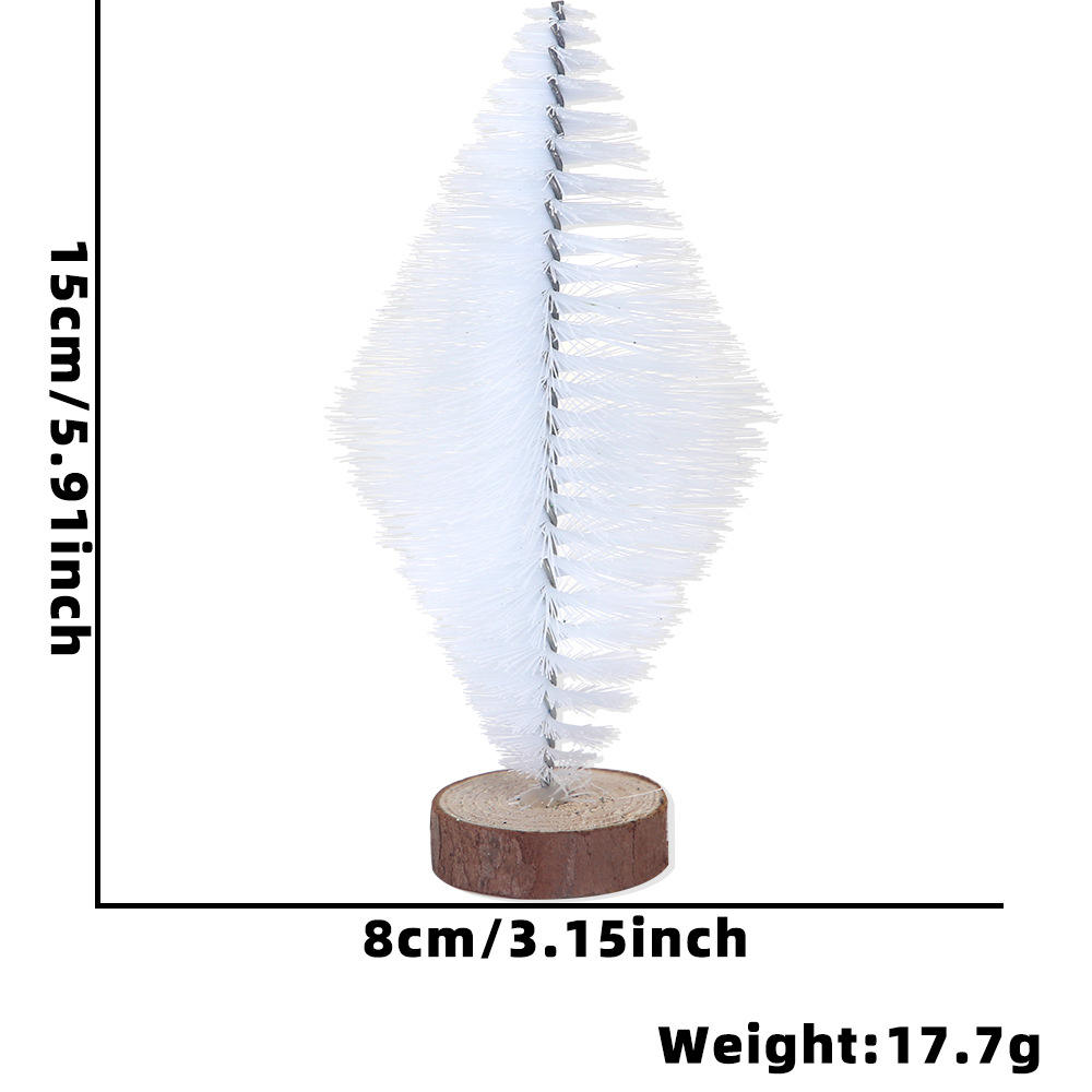 Arbre de Noël diamant blanc