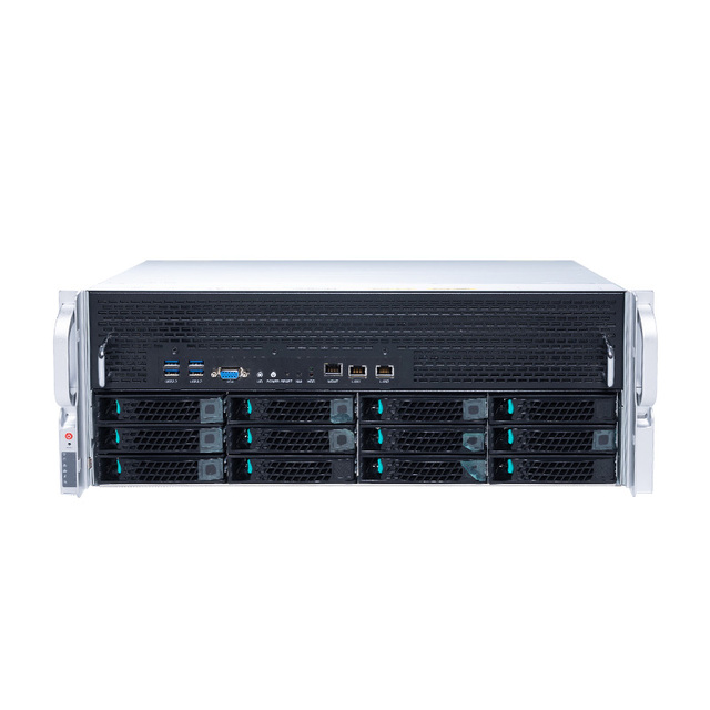 In Stock Customizable 4U Rack Server SQ4010-M4 with Dual 5th Gen LGA4677 CPU Scalable Storage GPU 10 Graphics Cards