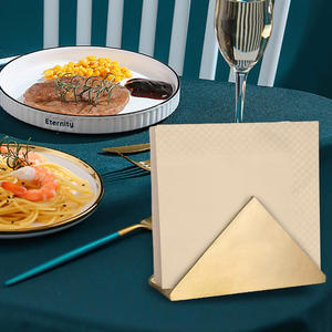 Serviettes en papier de soie en gros Serviettes en papier de haute qualité pour cocktail avec logo personnalisé - Product Image 3