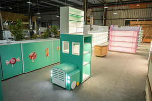 Giá để trưng bày kẹo tùy chỉnh, giá để kẹo nhiều màu sắc, giá để kẹo có đèn LED, giá để kẹo cho cửa hàng - Product Image 2