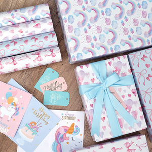 Large Size Pink Bow Wrapping Paper Creative Cartoon Wrap For Toy And Birthday Gifts - Product Image 2
