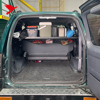 Pour Toyota Land Cruiser LC90 LC95 1996-2002 Panneau de rangement modulaire Modification d'étagère Stockage Coffre arrière Débris Rack Panneau Molle