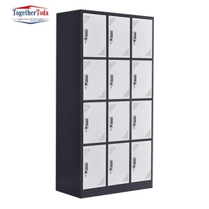 Armoire de rangement moderne en métal écologique, casier en acier pour salle de sport, bureau, appartement – Fournisseur d'usine - Product Image 6