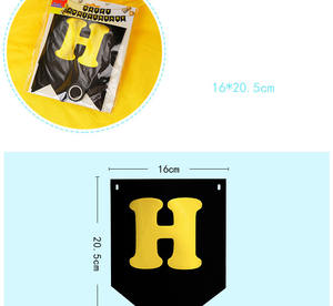 יום השנה שמח ychon מסיבת חתונה שמח לספק רקע זנב דגים נייר יום השנה דגל וחגיגה - Product Image 6