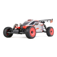 Rofun BAHA V5 Buggy 1:5ème échelle, grand camion RC à essence 4x4 RTR avec télécommande 2,4 GHz 6 canaux, modèle de voiture avec moteur nitro 32CC à deux temps en métal CNC