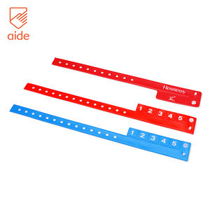 Braccialetti in plastica morbida all'ingrosso bracciale in vinile regolabile in Pvc braccialetti per eventi personalizzati - Product Image 6