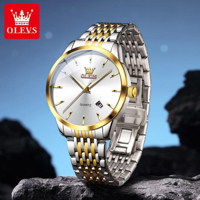 2907 Luxury Design Brands Oem Custom Fashion Popular Stainless Steel Classic Water Proof Business Quartz Watch for Man