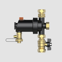 Brass Universal Connector Boiler Water Filter Magnetic Rod 110-230V Modern Design