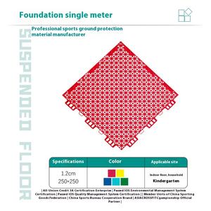 Tapis de sol en plastique PP assemblé pour les activités de plein air de la maternelle pour les courts de tennis de basket-ball de badminton - Product Image 6