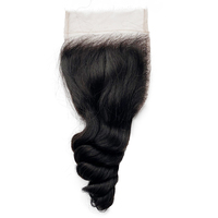 Proveedor de Alta Calidad, Cierre de Cabello Humano 100% en Oferta, HD para Mujeres