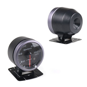 Manômetro de Pressão de Óleo Preto de <span class=keywords><strong>60Mm</strong></span> com Luz Âmbar/Branca 0-10 Bar com Função de Pico - Product Image 3