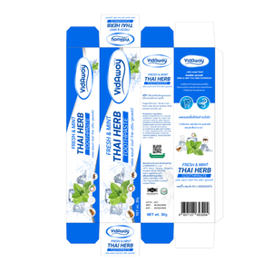 Pasta Dental Herbal VidAway Premium Thai Natural Oral Care para Blanqueamiento Dental, 30 Gramos, Pasta Dental Herbal Fresca con Menta, Éxito de Ventas - Product Image 5