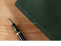 Coffret cadeau d'entreprise Carnet de notes en cuir artificiel pouvant être personnalisé Carnet de notes en cuir PU à couverture rigide A6 A5 A4