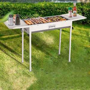 מסחרי רב תכליתי בשר ברביקיו חנות ברביקיו גז/ברזל פלדה ברזל פלדה 5 אנשים קיבולת קמפינג אלקטרונית - Product Image 5