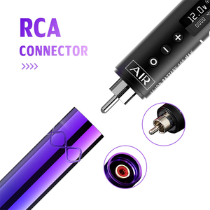 EZ Tattoo Nouvelle mise à niveau Lola Air Rose dégradé 2 Batteries supplémentaires Pack Machine à tatouer <span class=keywords><strong>sans</strong></span> <span class=keywords><strong>fil</strong></span> pour le cuir chevelier Maquillage permanent Stylo - Product Image 6