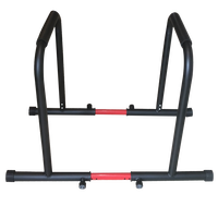DP8225 Barre de fitness portable avec connecteur de sécurité Barre d'exercice parallèle robuste pour l'entraînement de rue Calisthenics