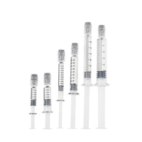 Seringues en verre borosilicate de 2,25 ml et 3 ml avec embout Luer Lock, seringues à huile de 1 ml, emballage pour concentrés