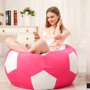 Large Soccer Ball Lounge Living Room <strong>Chair</strong> Sofa <strong>Football</strong> Shape Sports <strong>Bean</strong> <strong>Bag</strong> Cover <strong>Chair</strong> - Product Image 4