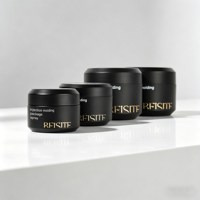 Pot en gel pour constructeur d'ongles OEM/ODM personnalisé, 5g, 15g, 30g, 50g, pots en plastique vides pour vernis gel, pot rond pour gel UV, contenant cosmétique haut de gamme