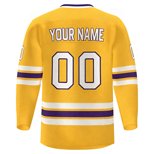 Camiseta de hockey en línea de hielo sublimada única, ropa deportiva bordada con logotipo personalizado, camiseta de entrenamiento, camisetas de estilo impreso OEM <span class=keywords><strong>y</strong></span> ODM - Product Image 3