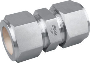 Raccords à Compression Forgés de <span class=keywords><strong>Type</strong></span> Swagelok Parker en Acier Inoxydable SS316 de Haute Qualité avec Surface Polie 1/4" OD pour Applications Chimiques - Product Image 2