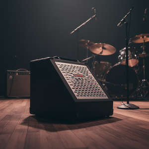 Amplificador de batería eléctrica S-Core de 80W con altavoz de 8 pulgadas y ecualizador de 3 bandas para músicos - Product Image 2