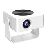 T1 Pro 4K Smart Android 13 Projecteur Portable Mini LED Projecteur Full 720P Home Cinéma Projecteur avec WiFi