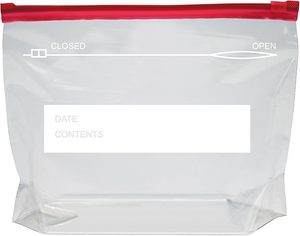 Bolsas deslizantes de plástico PE para congelador con válvula, desechables, de un cuarto de galón, para almacenamiento de alimentos, con mayor durabilidad y protección, precio de fábrica para supermercados. - Product Image 2