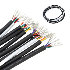 Cable UL2464 de aislamiento de PVC de 6 núcleos, cable aislado de 20AWG de cobre de alta calidad de fábrica de 24 años