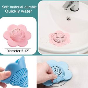 Attrape-cheveux durable en silicone pour douche, filtre à cheveux pour drain, attrape-cheveux durable en silicone - Product Image 3