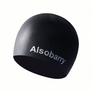 Bonnet de bain Arena USA Mairun imprimé, couleur unie, en silicone, étanche, anti-fuite, protection des oreilles, certifié ROHS, forme personnalisée, pour hommes et femmes - Product Image 2