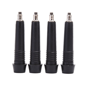 Couvre-pointes de bâtons de trekking Hz, forme de fer à cheval, PVC, universels, accessoires pour bâtons de marche en plein air, 4 pièces - Product Image 1