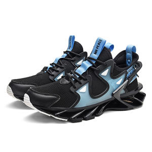 Nuevos Zapatos Casuales de Moda, Muy Populares en Instagram, Versátiles, Transpirables, Antideslizantes, con Cordones, de Malla, con Suela Gruesa - Product Image 1