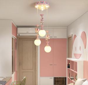 Dessin animé moderne Licorne créative Trojan Chambre d'enfant Chambre d'enfant Lustres et lampes pour enfants - Product Image 2