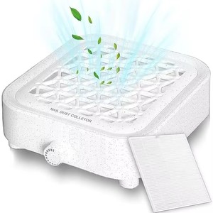 Nail Dust Collector for Nail Tech Vacuum Fan Dust Collector for Beginner with Nail Dust Collector Filter - Product Image 1