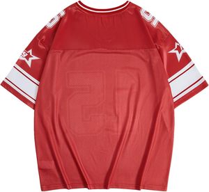 Men's Graphic Jersey T-Shirts V Neck Racing Print Casual Tees Streetwear Summer Top <b>Tshirt</b> - Product Image 2