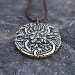 Collier pendentif en tungstène Bel <span class=keywords><strong>Celt</strong></span>, dieu irlandais du feu et du soleil, amulette familiale classique, symbole talisman, collier ras du cou SanLan, 1 pièce - Product Image 2