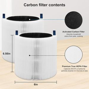 Cartucho de filtro para purificador de aire Blueair, filtro de repuesto Hepa para Blue Pure Mini Max - Product Image 4