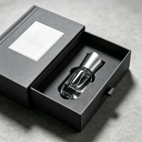Flacon de parfum miniature vide de 15 ml, flacon en verre personnalisé avec logo, flacon en verre rechargeable pour emballage cosmétique