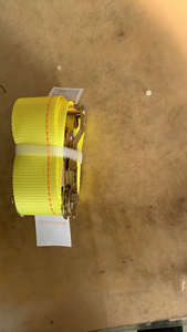<span class=keywords><strong>2</strong></span>インチヘビーデューティーイエローEトラックラチェットストラップスプリングE継手付き - Product Image 6